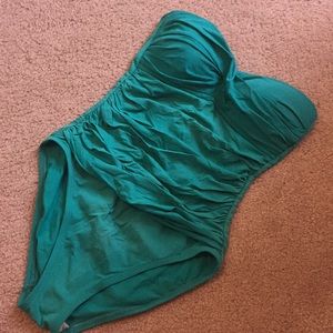 EUC Beautiful Teal One-Piece Swimsuit
